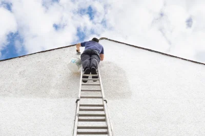 Peinture extérieure au Grès — façades et ravalement